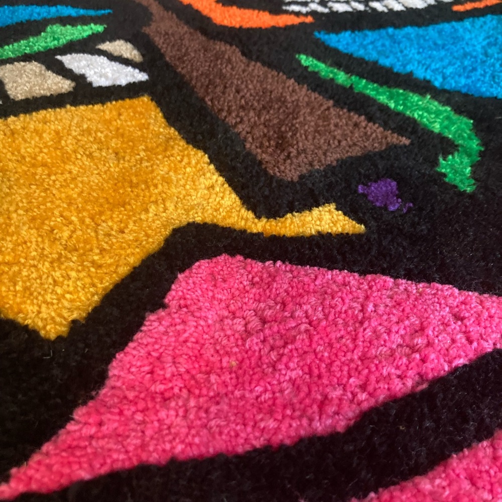 Custom Abstract Art Rug